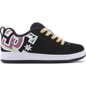 NWOB DC Shoes Youth Boys Girls DC Court Graffik Skater Low Top Sneakers 6.5